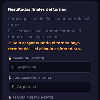 PronoX Mundial resultados