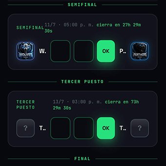 PronoX tercer puesto